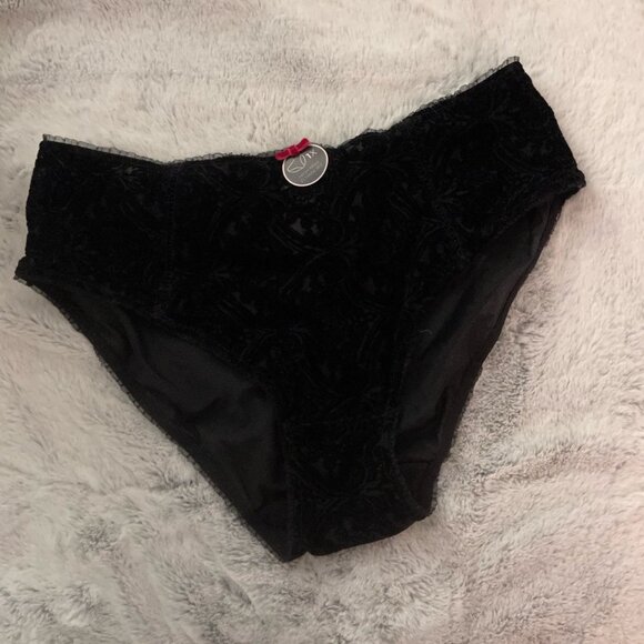 ✨NWT✨ Addition Elle high brief lingerie lace panty black 1X - Picture 7 of 11